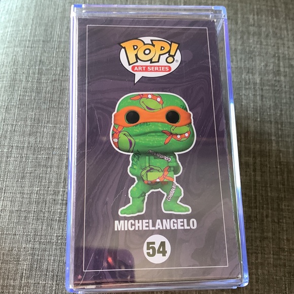 Funko Pop Art Series - Target Exclusive - TMNT Michelangelo - new - Picture 3 of 7